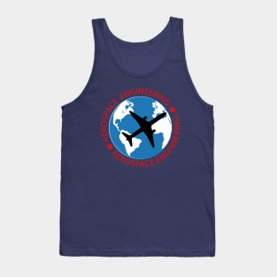 aerospace engineer engineering aeronautical airplane Tank Top